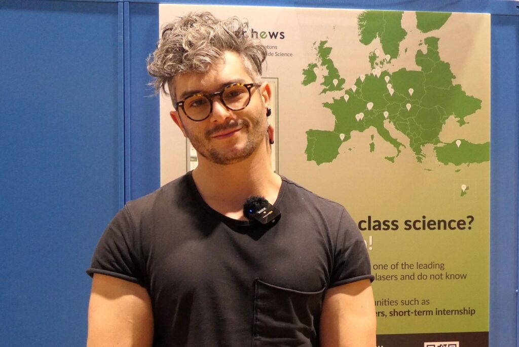 Danny Fainozzi at ELETTRA