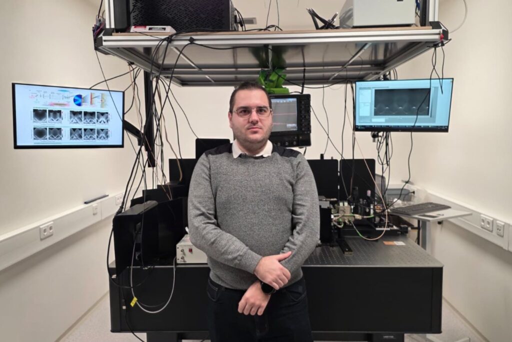 Jakub Kušnír at Elettra